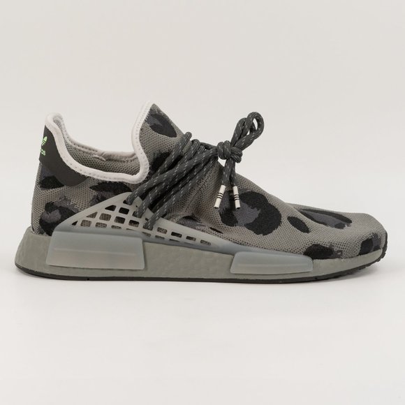 Adidas Men\'s NMD Hu Pharrell Animal Print Ash Sneaker ID1531 Multi-Size main image 7